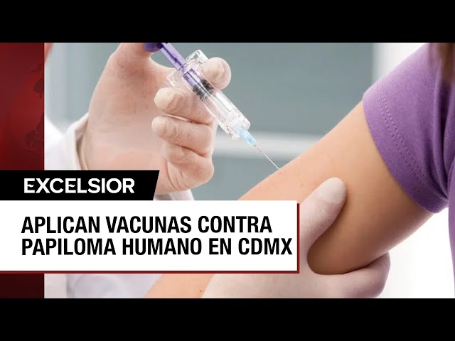 ⁣Arranca en CDMX vacunación contra el virus del papiloma humano