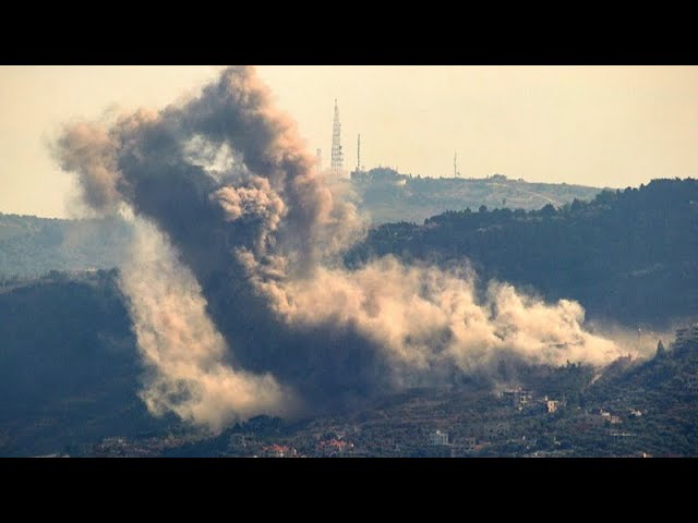 ⁣Live: View of Israel's borders with Lebanon, Gaza amid tensions