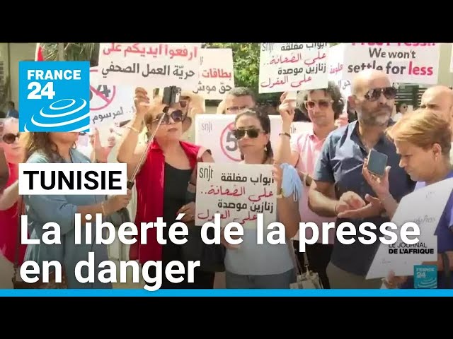 ⁣En Tunisie, la liberté de la presse en danger à l’approche de l’élection présidentielle