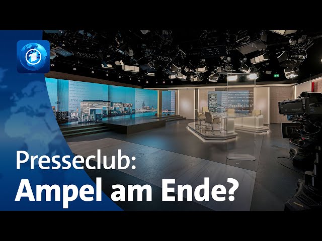 ⁣Presseclub Live | Vertrauen verspielt – Ist die Ampel am Ende?