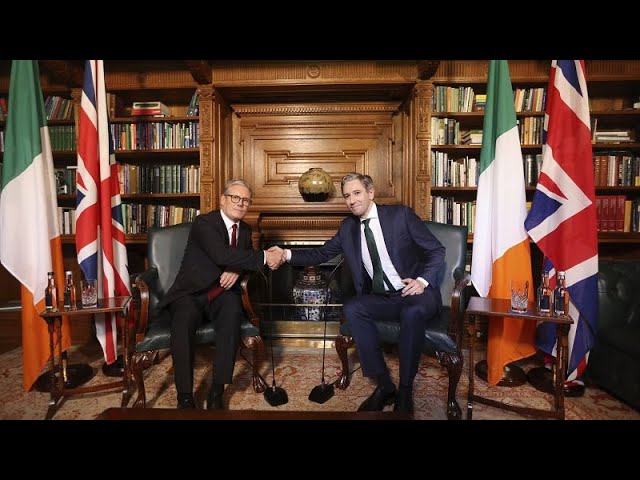 ⁣Britischer EU-Reset: Sir Keir Starmer besucht Irland