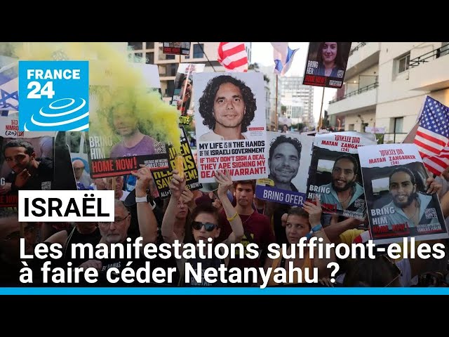 ⁣Les manifestations en Israël suffiront-elles à faire à faire céder Netanyahu ? • FRANCE 24