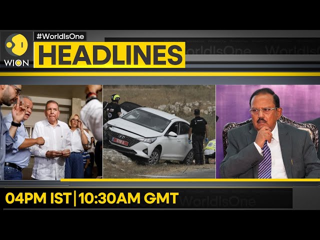 ⁣Spanish asylum for Venezuela leader | 3 killed in shooting in West Bank | WION Headlines