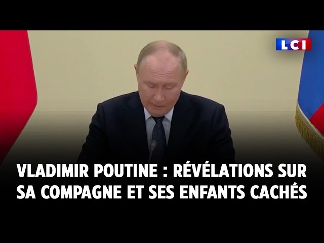 ⁣Vladimir Poutine : révélations sur sa compagne et ses enfants cachés