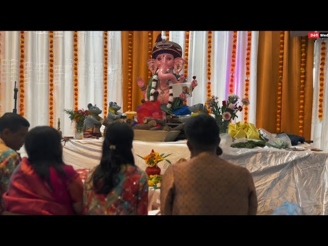 ⁣[Reportage] Célébrations de Ganesh Chaturthi ce dimanche 8 septembre