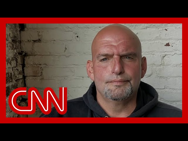 ⁣Fetterman explains why Biden dropping out of the race is no longer helping Trump