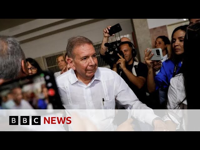 ⁣Venezuela opposition leader granted political asylum in Spain | BBC News