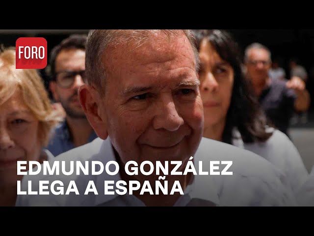 ⁣Edmundo González Urrutia, líder opositor venezolano, llega a España - Las Noticias