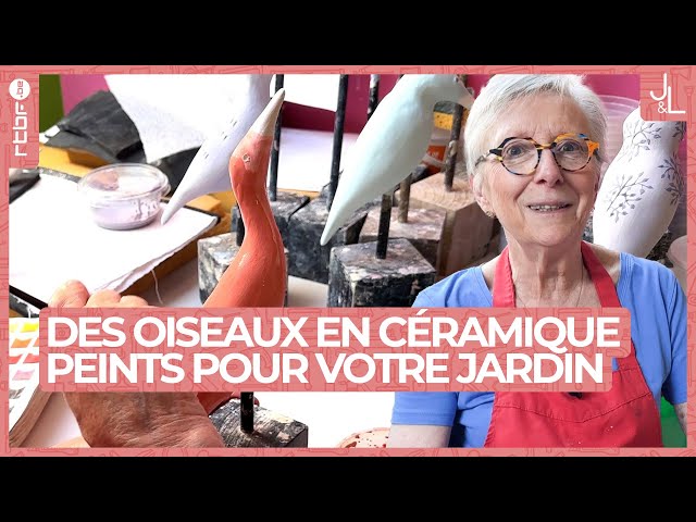 ⁣Les oiseaux en céramique de Marianne Barbier qui enchantent les jardins | Jardins et Loisirs