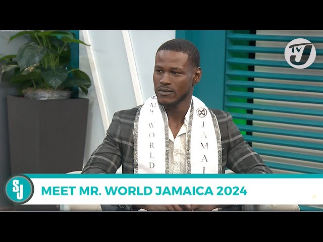 ⁣Meet Tarique Barrett Mr. World Jamaica 2024 | TVJ Smile Jamaica