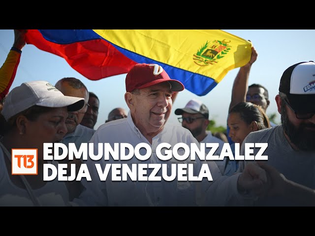 ⁣Edmundo Gonzalez deja Venezuela y pide asilo político en España