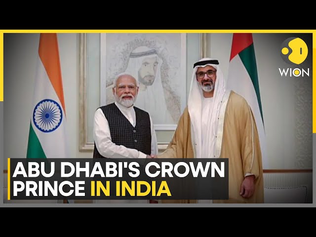 ⁣Abu Dhabi's crown prince in India: Talks on bilateral trade agreement | WION