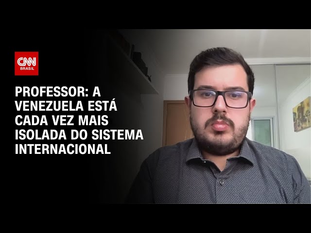 ⁣Professor: A Venezuela está cada vez mais isolada do sistema internacional | AGORA CNN