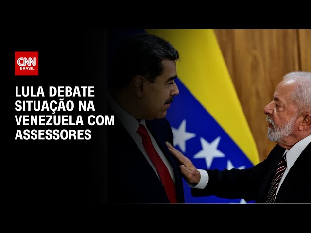 ⁣Lula debate situação na Venezuela com assessores | AGORA CNN