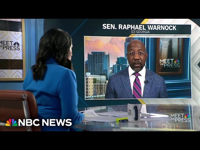 ⁣‘No one single law’ could have stopped Georgia school shooting, says Sen. Raphael Warnock