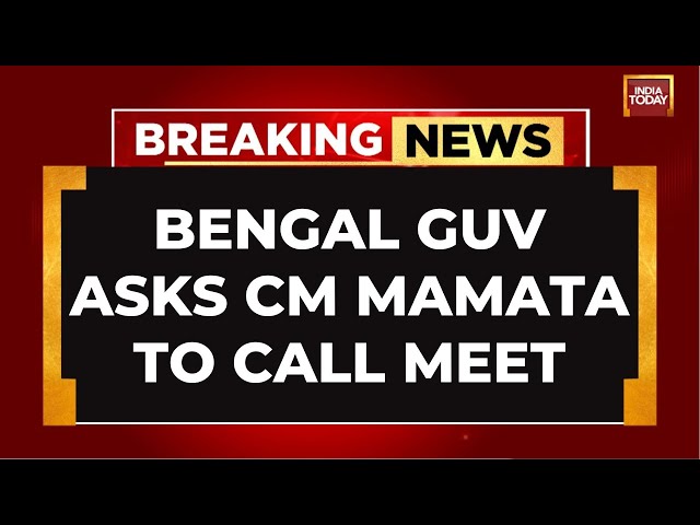 ⁣West Bengal Governor Directs CM for Emergency Meeting, Demands Justice for Deceased Woman