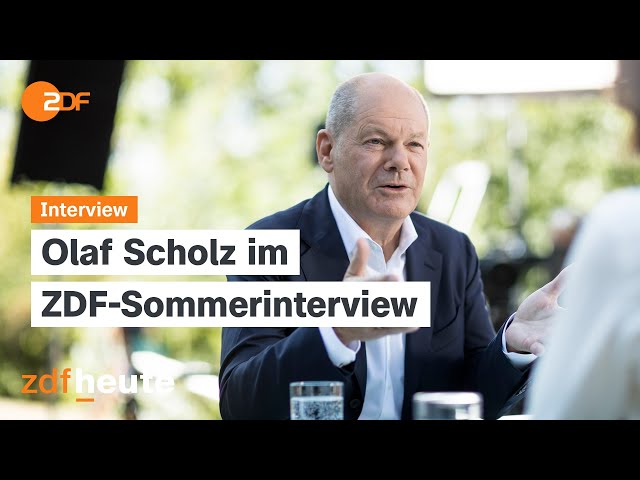 ⁣Scholz lehnt Vertrauensfrage ab | ZDF-Sommerinterview 08.09.2024