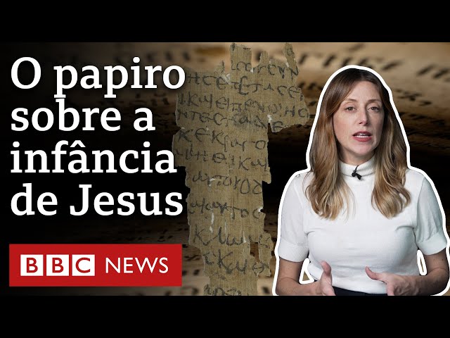 ⁣O fascinante papiro sobre infância de Jesus Cristo descoberto por brasileiro e colega húngaro