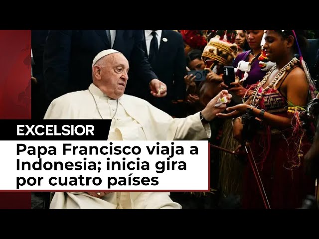 Papa Francisco inicia en Indonesia su gira en el sureste asiático