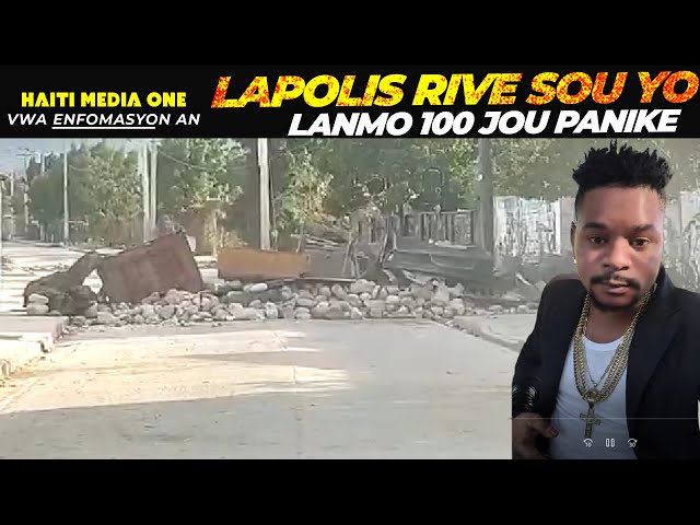 ⁣Lapolis Rive Nan Fyèf Lanmo 100 Jou Tout Bandi Kouri Tankou Timoun Piti