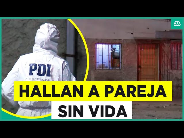 ⁣Investigan presunto femicidio: Hallan a pareja sin vida en casa de San Bernardo