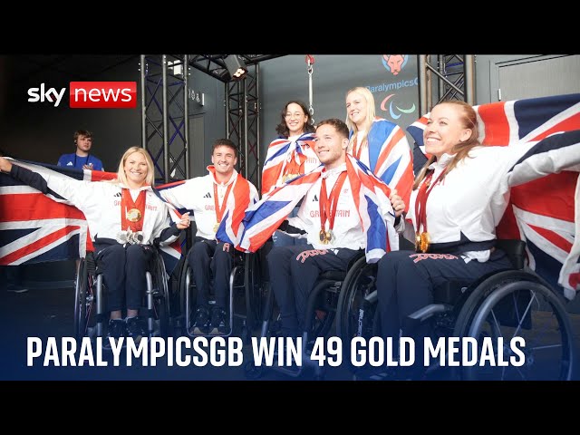 ⁣Paris 2024 Paralympics draws to a close with ParalympicsGB winning 49 gold medals