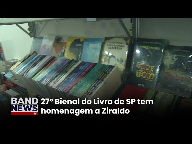 ⁣27ª Bienal do Livro de SP tem homenagem a Ziraldo | BandNews TV