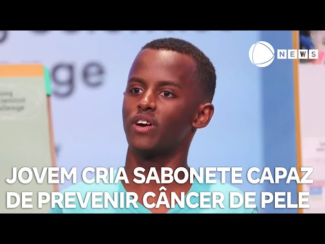 Jovem cria sabonete capaz de prevenir e tratar câncer de pele