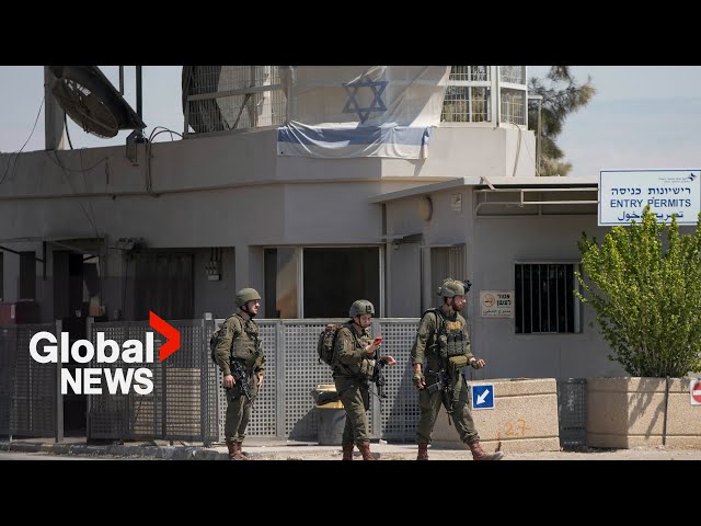 ⁣Israel-Hamas: 3 Israelis dead after shooting at West Bank-Jordan border