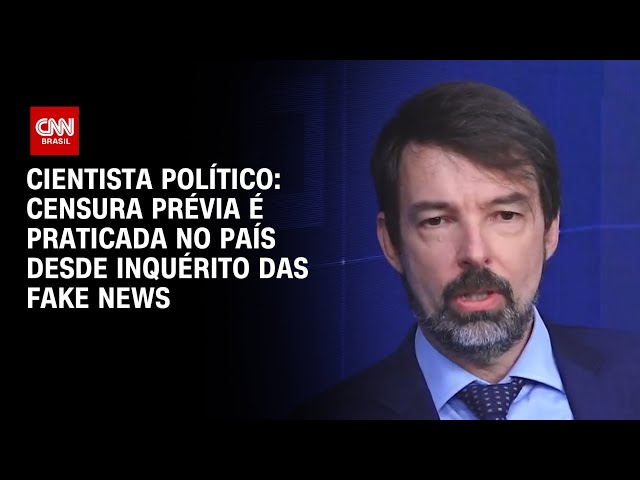 ⁣Cientista político: Censura prévia é praticada no país desde inquérito das fake news  | WW Especial