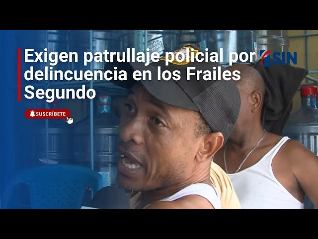 ⁣Exigen patrullaje policial por delincuencia en los Frailes Segundo