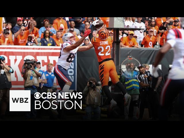 ⁣Patriots fans celebrate opening win in Foxboro over the Cincinnati Bengals