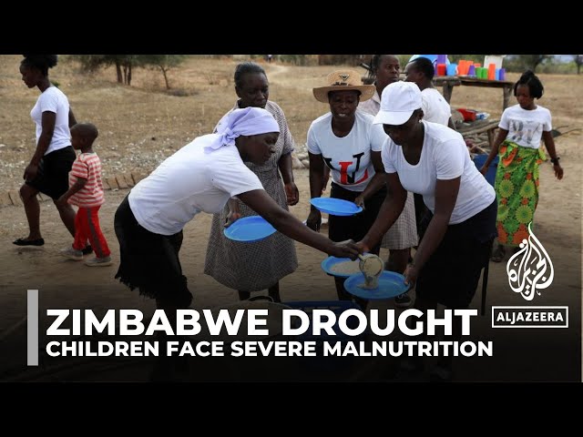 ⁣El Nino-driven drought in Zimbabwe leaves families struggling as children face severe malnutrition