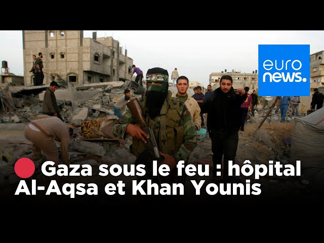 ⁣ EN DIRECT - Israël - Hamas : attaques contre l'hôpital Al-Aqsa et Khan Younis | euronews 