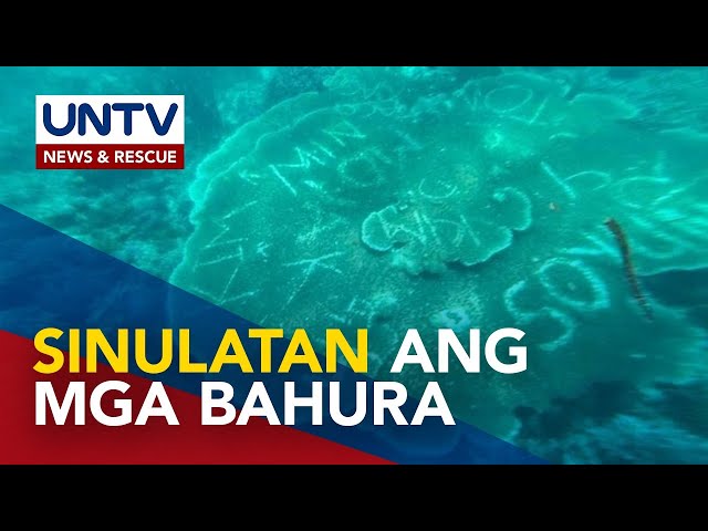 ⁣Virgin Island sa Bohol, isasara muna kasunod ng coral vandalism; Insidente, iniimbestigahan na