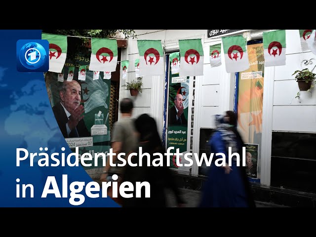 Amtsinhaber Tebboune gewinnt Präsidentschaftswahl in Algerien