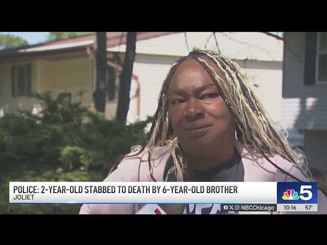 ⁣Neighbors react after toddler stabbed to death by 6-year-old brother