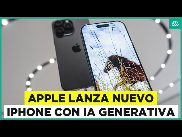 Apple lanza su primer iPhone dotado de IA generativa