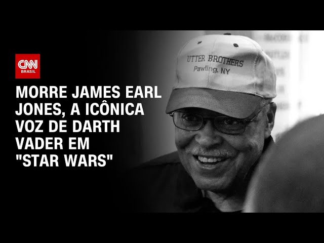 ⁣Morre James Earl Jones, a icônica voz de Darth Vader em "Star Wars" | CNN Prime Time