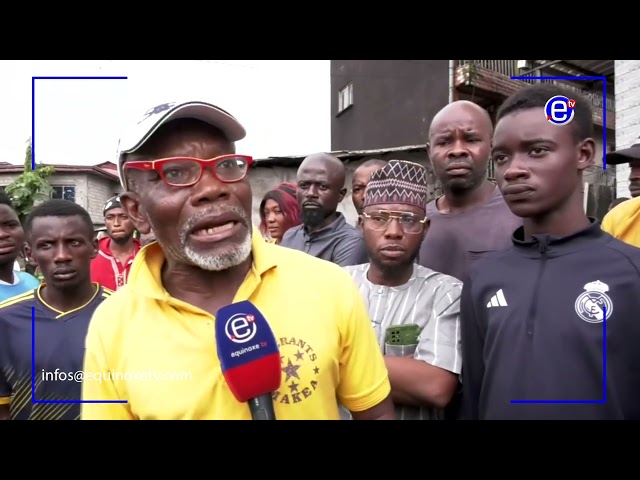 ⁣DOUALA: UN JEUNE HOMME A ÉTÉ ABATTU PAR UN HOMME EN TENUE AU QUARTIER MAKEA - EQUINOXE TV