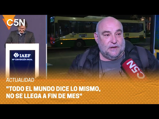 ⁣MILEI dice una COSA, pero la CALLE OTRA: LA VOZ DE CALLE