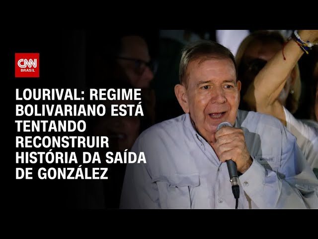 ⁣Lourival: Regime bolivariano está tentando reconstruir história da saída de González| CNN PRIME TIME