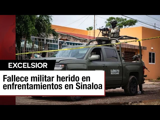 Balacera en Culiacán: enfrentamientos armados provocan muerte de militar