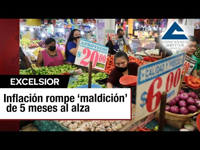 Inflación en México baja al 4.99% en agosto: análisis y expectativas políticas