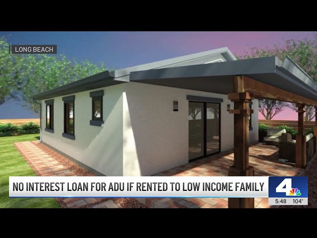 ⁣Long Beach giving homeowners loans to build ADU's -- with a catch