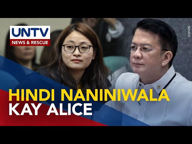 ⁣SP Escudero, naniniwalang may Pilipinong tumulong sa pagtakas ni Alice Guo at mga kapatid nito