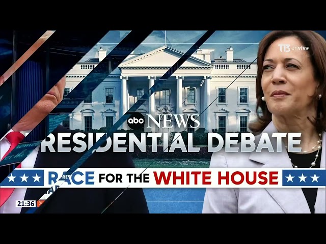 ⁣Las claves para el primer debate de Kamala Harris y Donald Trump