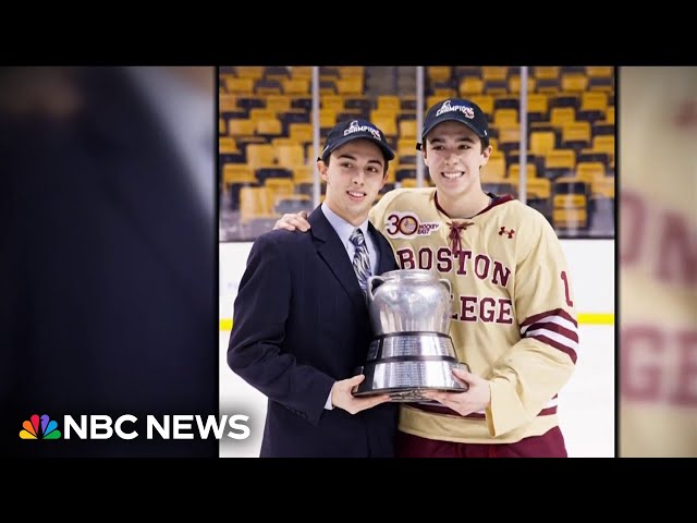 ⁣Funeral held for NHL star Johnny Gaudreau and brother