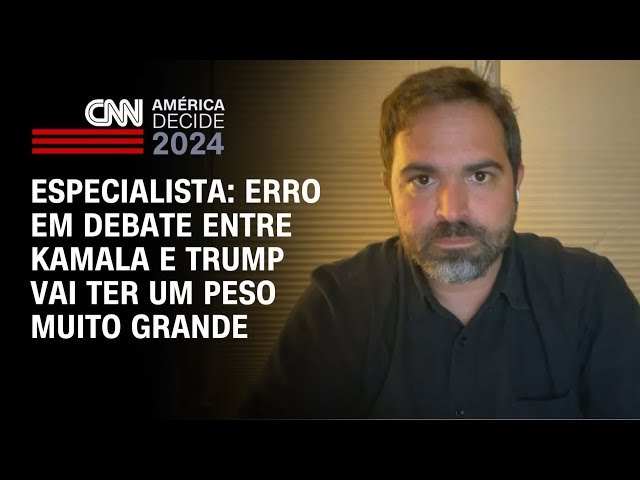 ⁣Especialista: Erro em debate entre Kamala e Trump vai ter um peso muito grande | WW