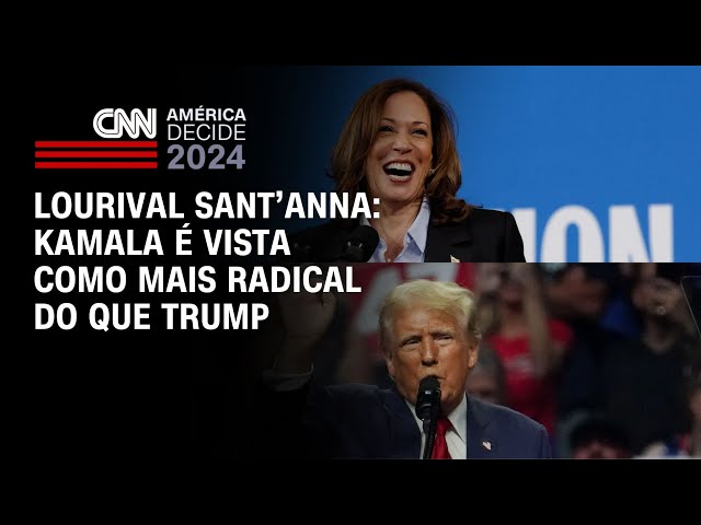 ⁣Lourival Sant’Anna: Kamala é vista como mais radical do que Trump | WW